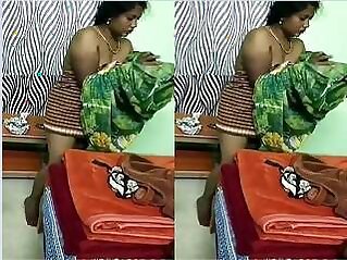 Tamil wife wearing clothes after sex