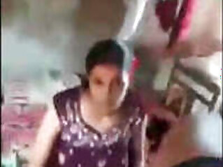 Indian couple caught fucking