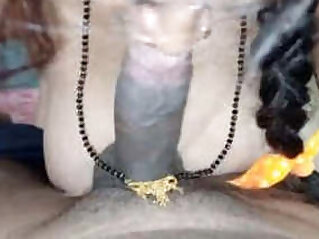 Indian Hot Desi Boudi Blowjob